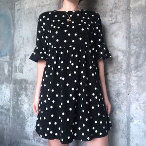 ASOS Polka Dot T-Shirt Dress